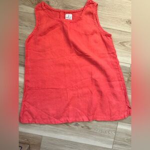 Via Vai  Linen Tunic Top L